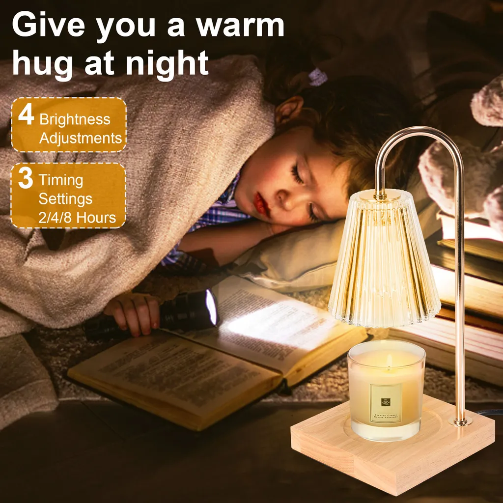 Lampe chauffe-bougie pour chambre à coucher avec programmation auto - 5