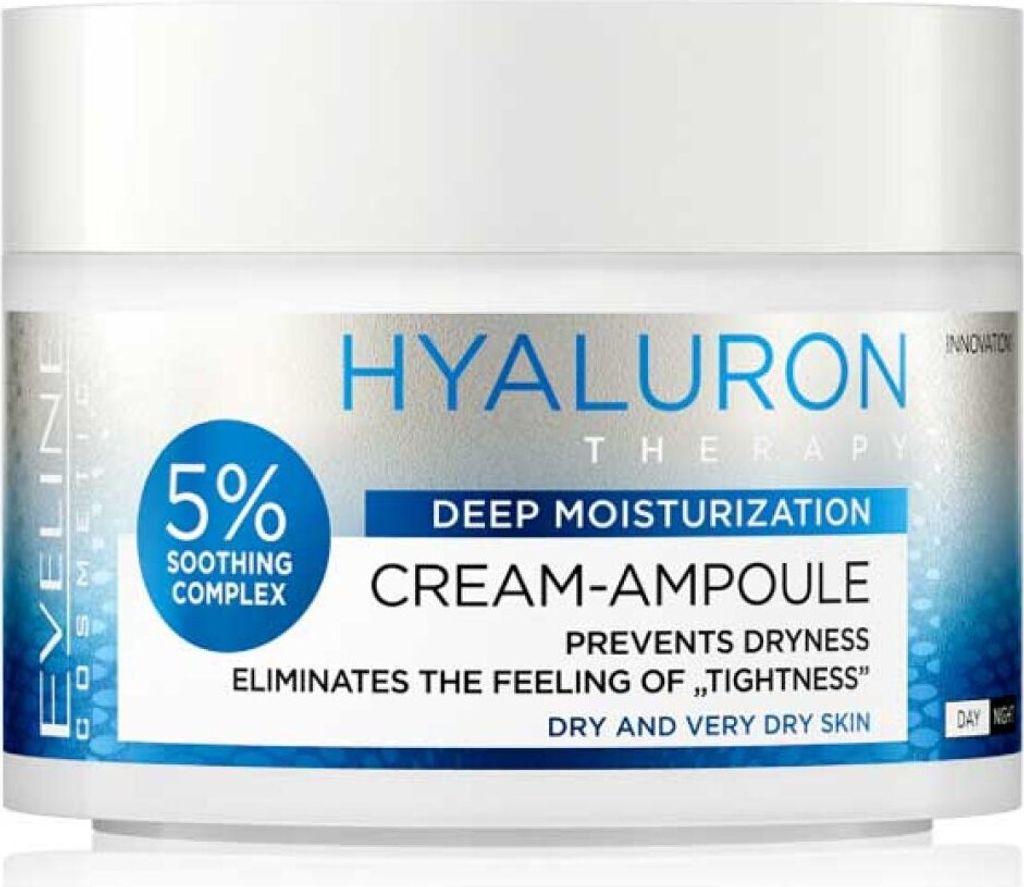 Eveline Hyaluron-Therapie Anti-Aging Creme-Ampulle, 50 ml