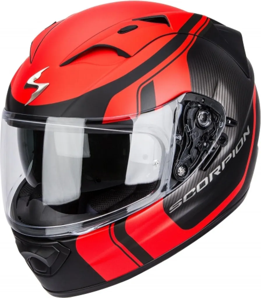 Casque Scorpion Exo-1200 Air Stream avec Pompe Airfit et Double Écran