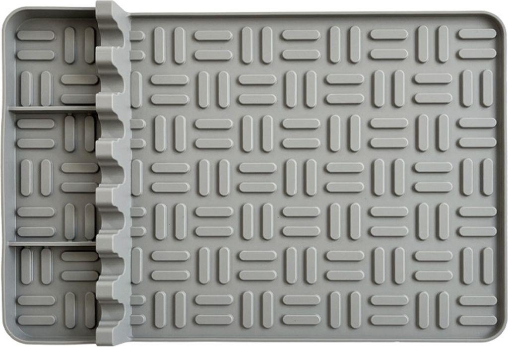 Große Silikon-Grillmatte für Grillwerkzeuge, hitzebeständig, mikrowellengeeignet, verbrühungssicher, BPA-frei, lebensmittelecht, Backformmatte