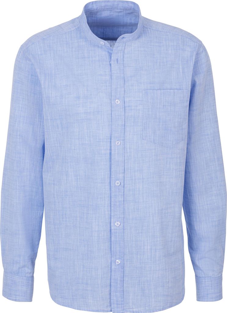 H.I.S. Langarmhemd blau Größe XXXL