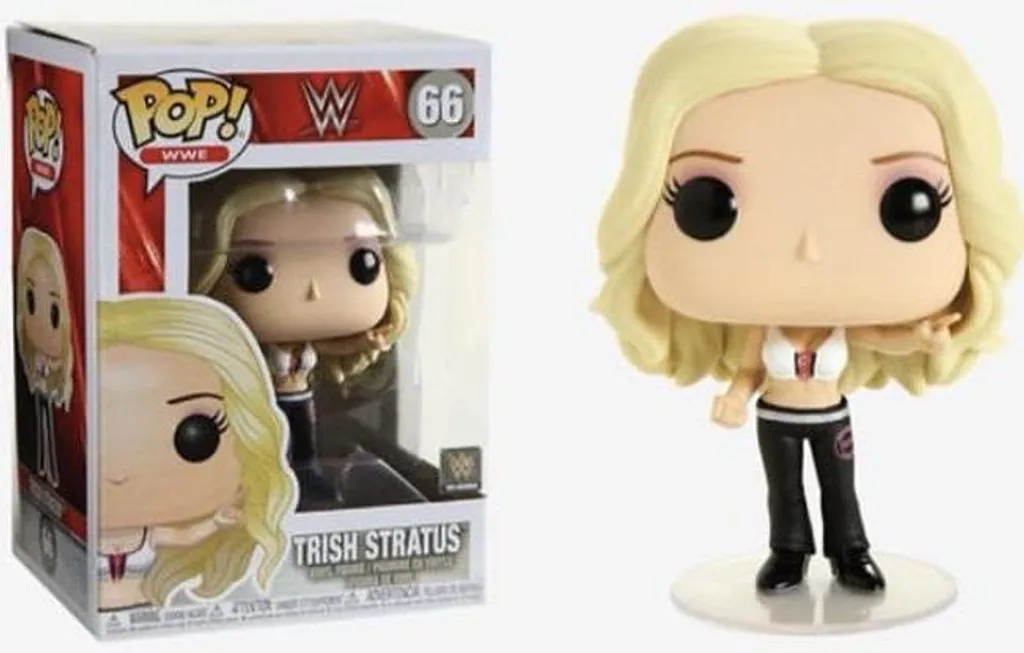 Figurine Pop WWE Trish Stratus pour décoration de bureau geek