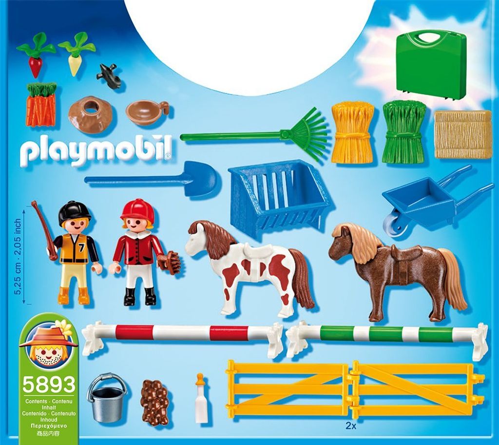 5893 - Pony Farm Carrying Case Playmobil | Kaufland.cz