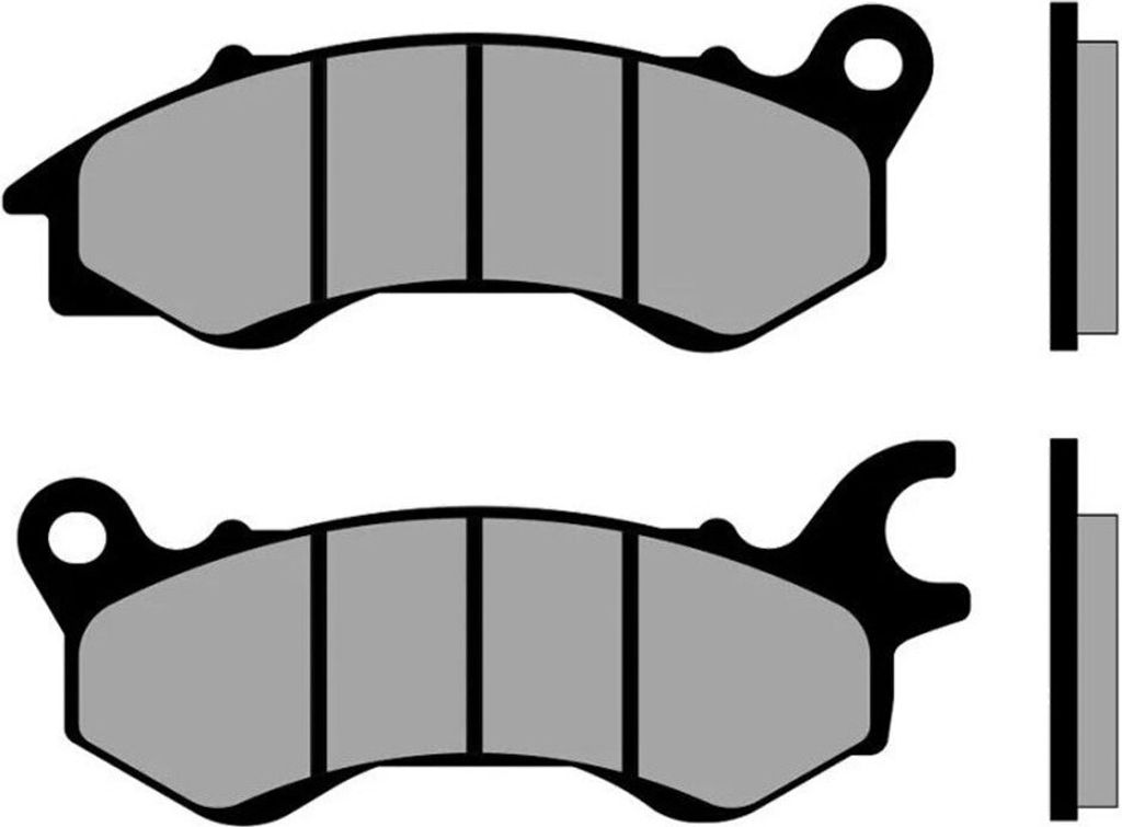 Brenta Moto 3207 Organische Hintere Bremsbeläge One Size