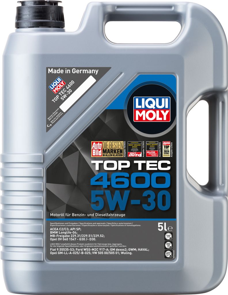 Liqui Moly Top Tec 4600 5W-30 5 Liter Produktbild 