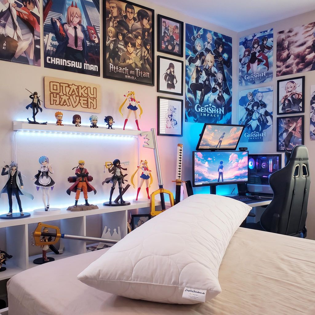 1 Stück Seitenschläferkissen, Dakimakura, 150 x 50cm Produktbild 
