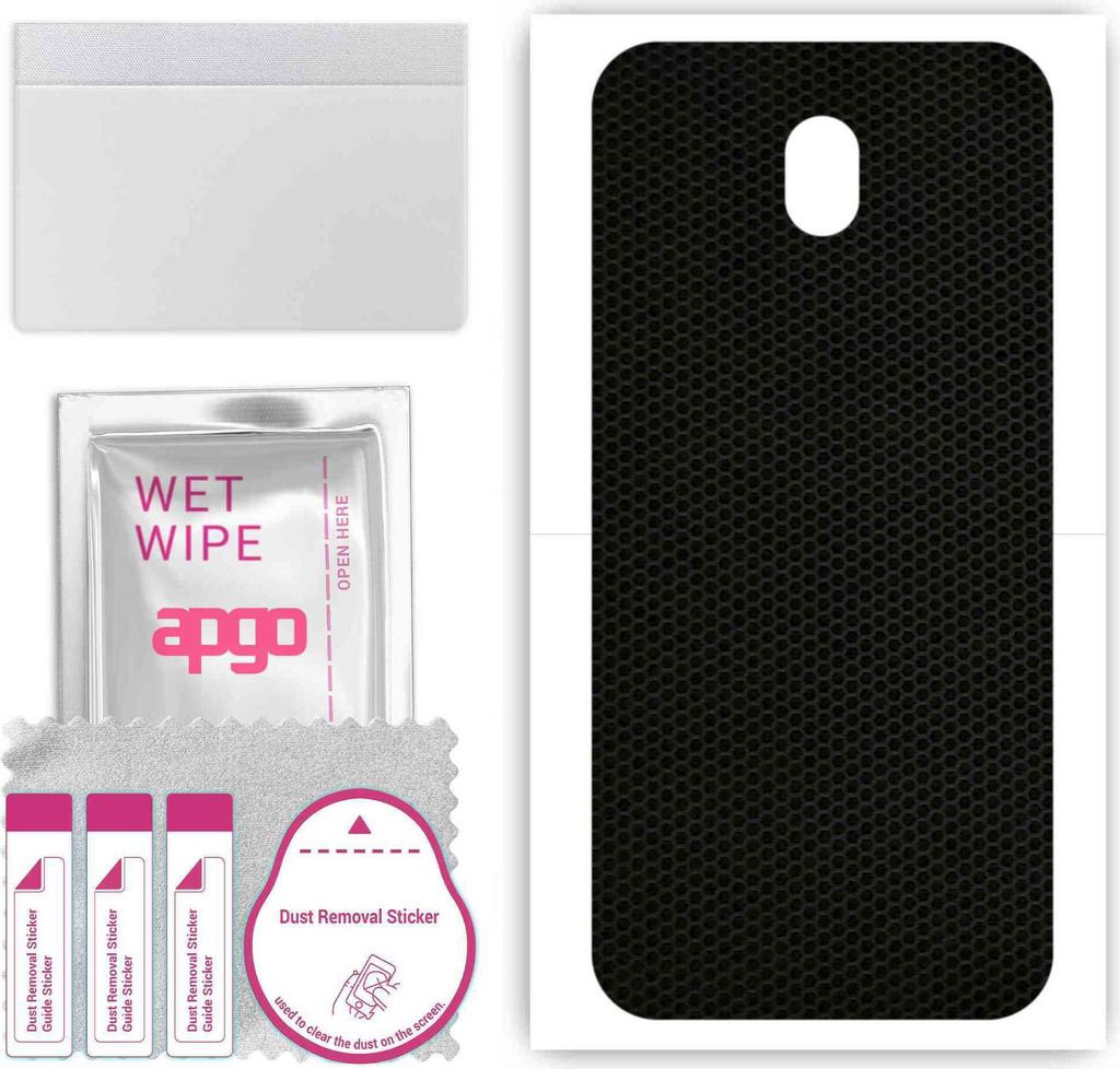 apgo Rückseite Schutzfolie, Skin, kompatibel mit Samsung Galaxy J5 (2017), Hinten Displayschutzfolie aus Vinylfolie, kratzfest, einfache Montage -...