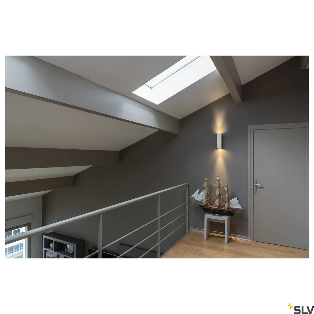 Theo Up&Down Bianco Lampada Parete GU10 2x50W | Illuminazione Design - 3