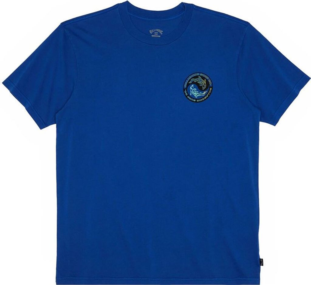 Billabong Connection Kurzarm-t-shirt Blau M Mann Blau M