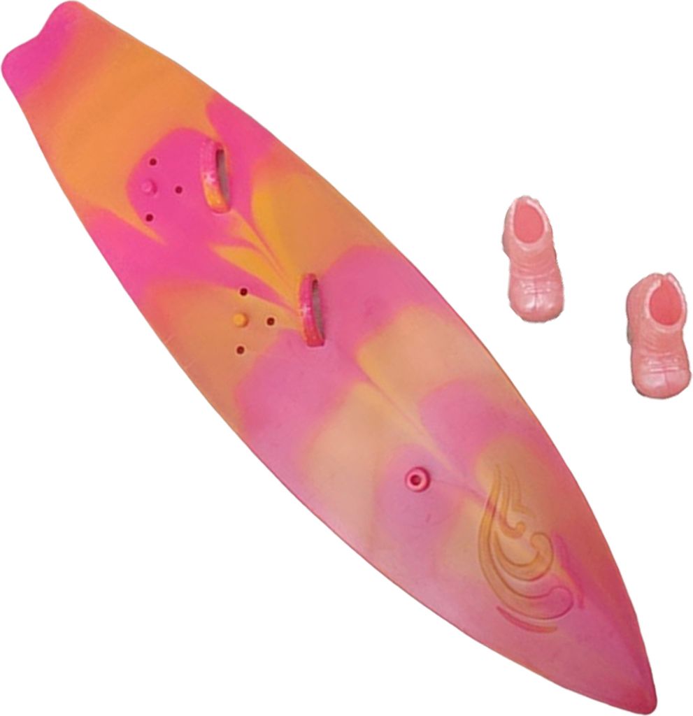 1 Set Dollhouse Model Mehrzweckvivid hohe Simulation glatte Oberfläche wiederverwendbares dekoratives Geschenk Miniatur Surfboard Schuh Spielzeugp...
