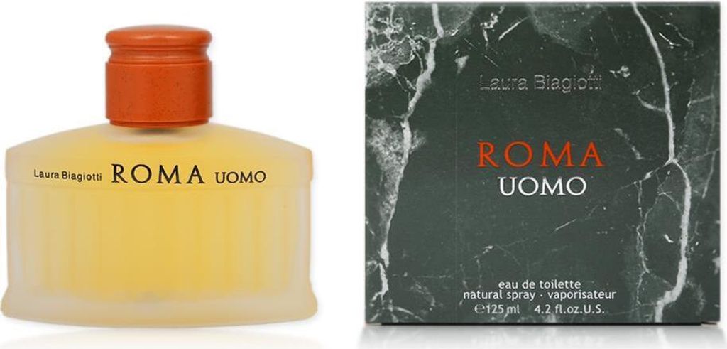Laura Biagiotti Roma Uomo Eau de Toilette 125 ml Produktbild