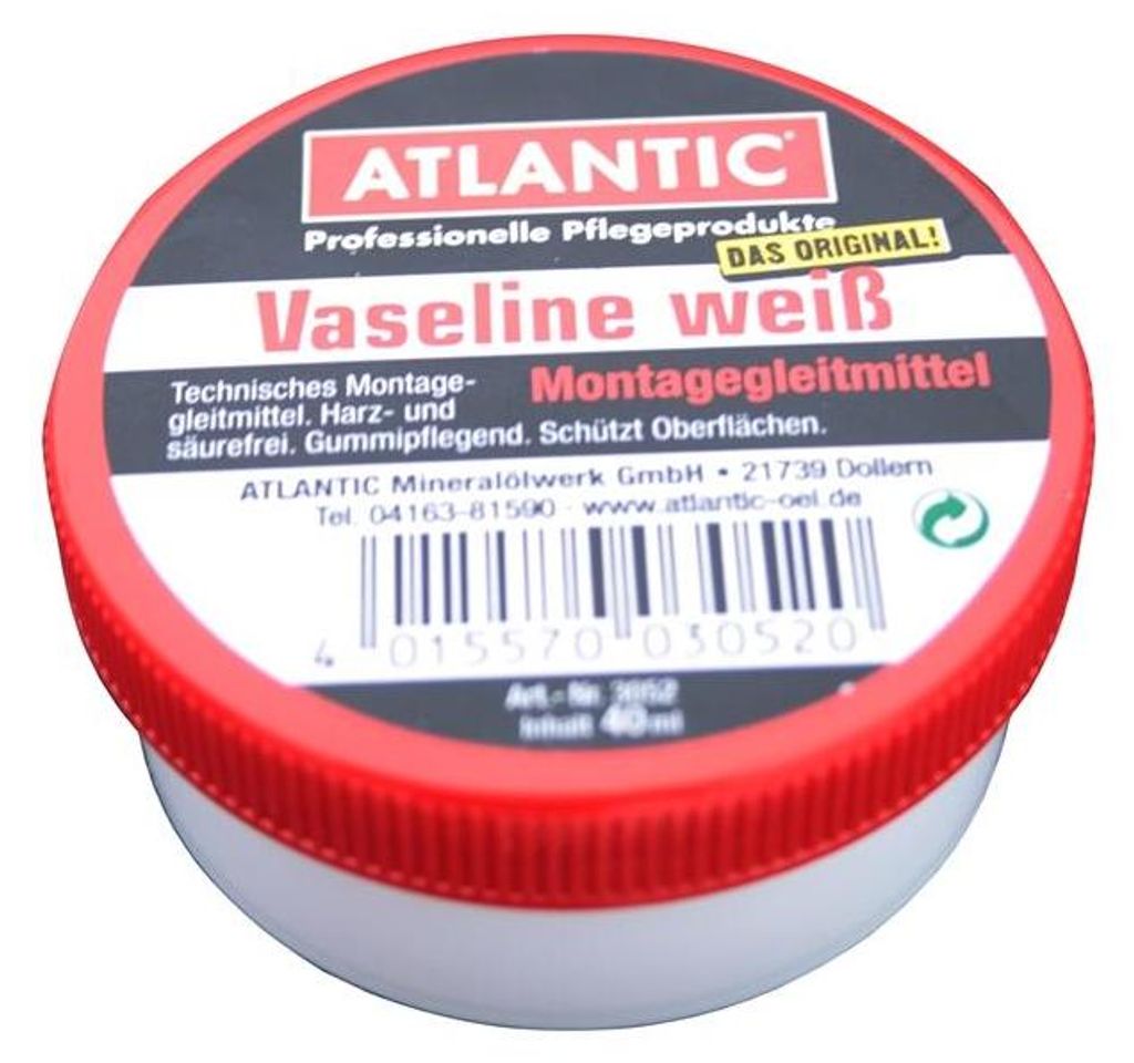 Vazelína Atlantic 40 ml - bílá Obrázek produktu 