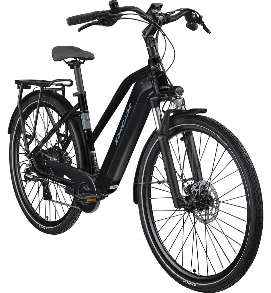 Zündapp Z810 E Bike Trekkingrad 28 Zoll 536 Wh schwarz/grau Produktbild 