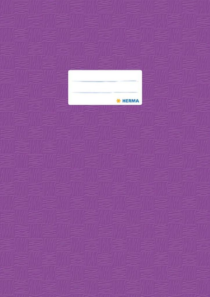 Copertina del quaderno PP A4 rivestita-viola Immagine del prodotto 