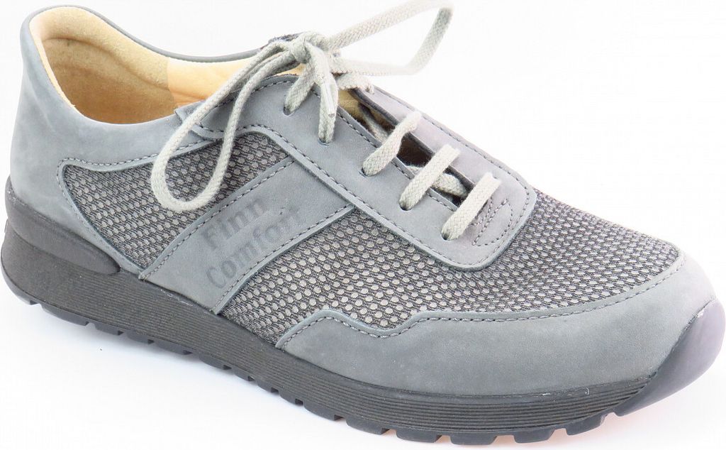 Finn Comfort Prezzo grau/street Herren Schnürer in Grau, Größe 10.5