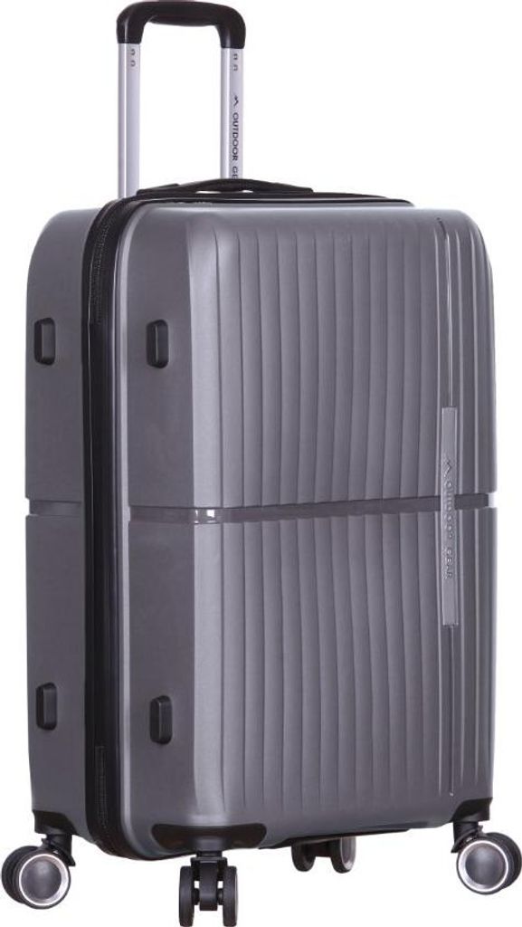 Kunststoffkoffer OUTDOOR GEAR Garnet M - grau