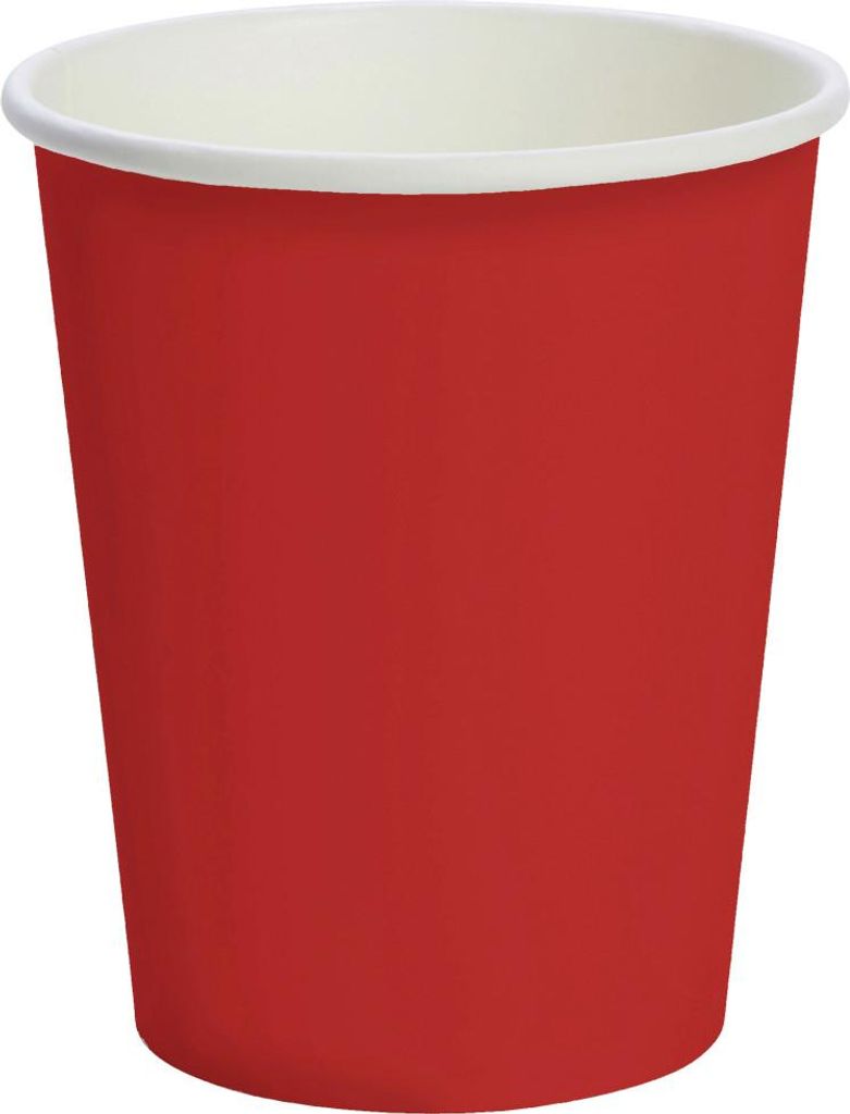 Duni Schnapsgläser Pappe rot 60 ml - 20 Stk.