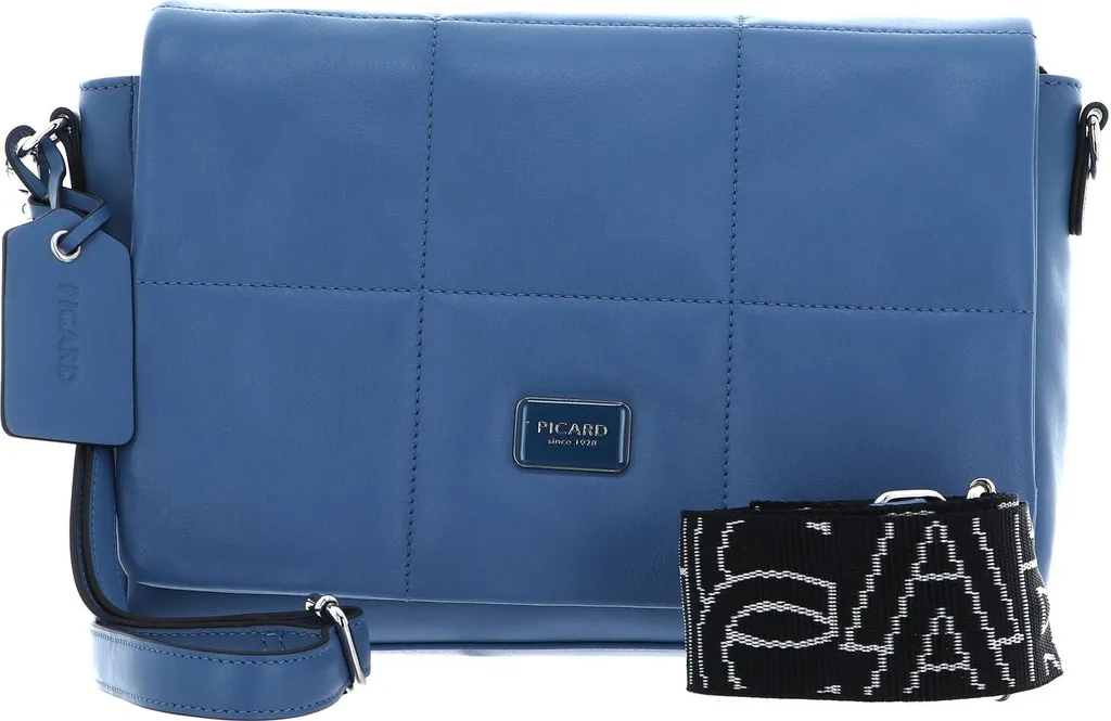 Petit sac Crossbody PICARD Plaza bleu Wintersky cuir souple et compact
