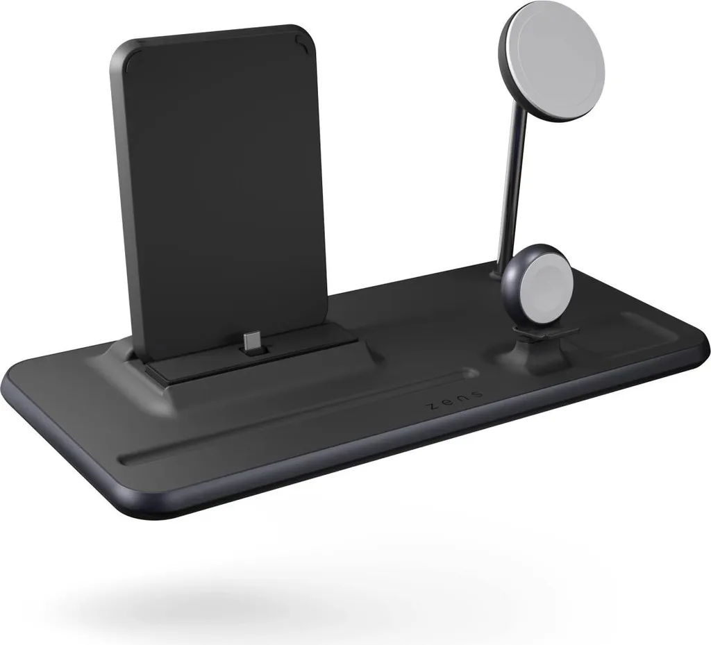 Station de Charge Magnétique 4-en-1 pour iPad iPhone et Montre Connectée