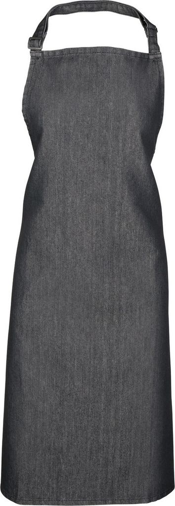 Premier Schürze bunt RW1065 (Einheitsgröße) (Denim Schwarz)