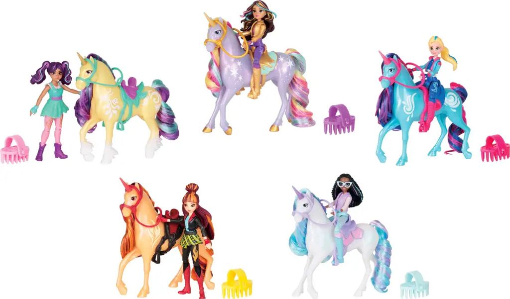 SPIN MASTER Unicorn Academy bábika + jednorožec sada 5 Obrázok produktu 