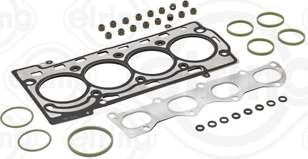 ELRING 720.410 Zylinderkopf Dichtungssatz für VW POLO (9N) Polo Limousine (9N4) für SKODA Fabia II Schrägheck (542) Fabia II Combi (545) ROOMSTE...