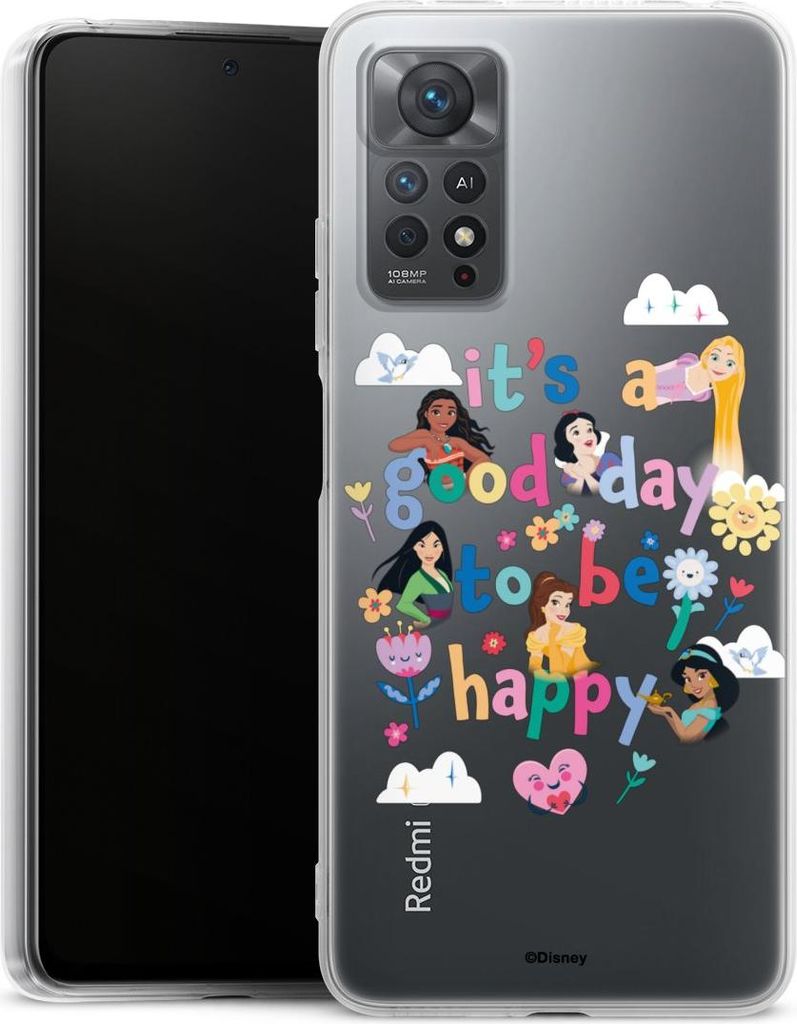 DeinDesign Handyhülle für Xiaomi Redmi Note 11 Pro 4G Silikon Hülle Case Smartphone Schutzhülle Disney Princess Offizielles Lizenzprodukt Prinz...