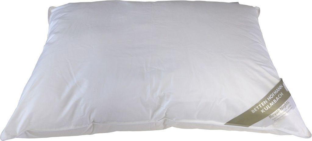 Hofmann Franken kuschelweiches Daunenkissen Kopfkissen 60x80 cm 450g 100% Daunen