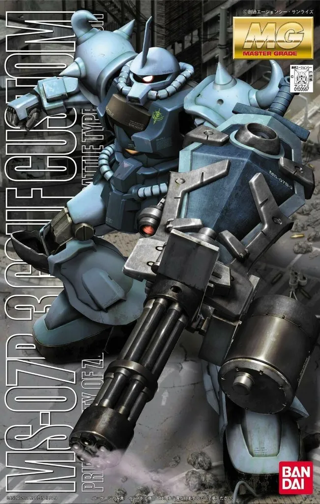 Kit Maquette Gundam MS-07B-3 Gouf Custom MG 1/100 Master Grade Gunpla