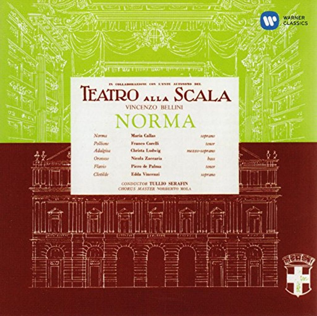 Maria Callas, Christa Ludwig, Franco Corelli / Chor & Orchester der Mailänder Scala, Tullio Serafin - Vincenzo Bellini: Norma CD