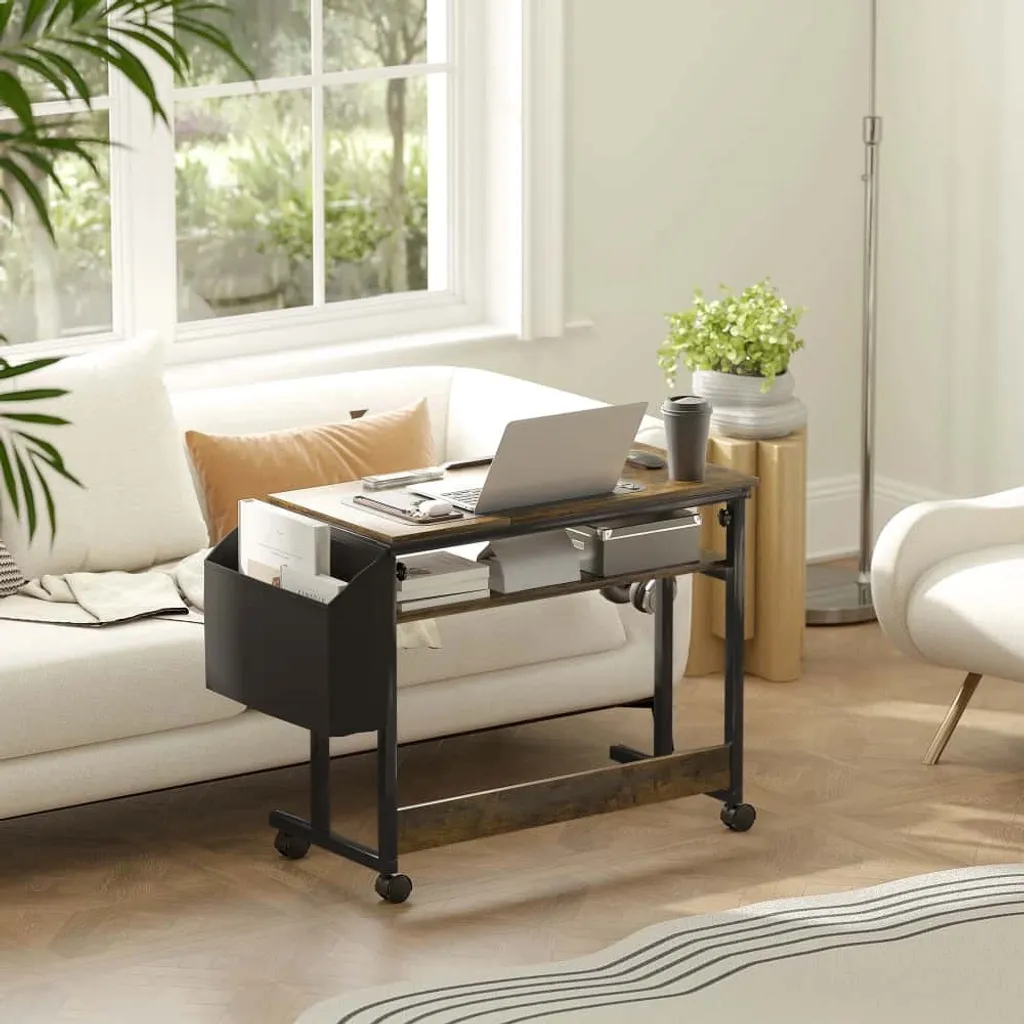 Scrivania per Studio AIORBER: Altezza Variabile e Mobile per Piccoli Spazi