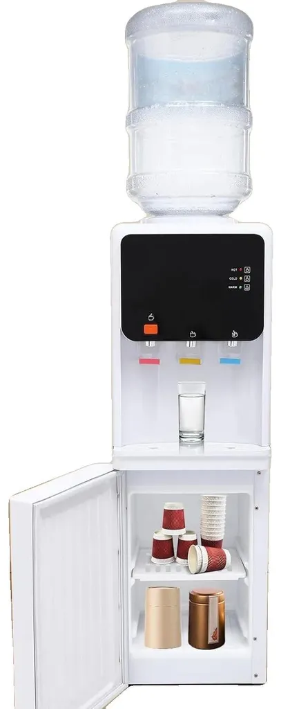 Distributeur d'eau ABS Noir et Blanc - Double Sortie Chaud et Froid