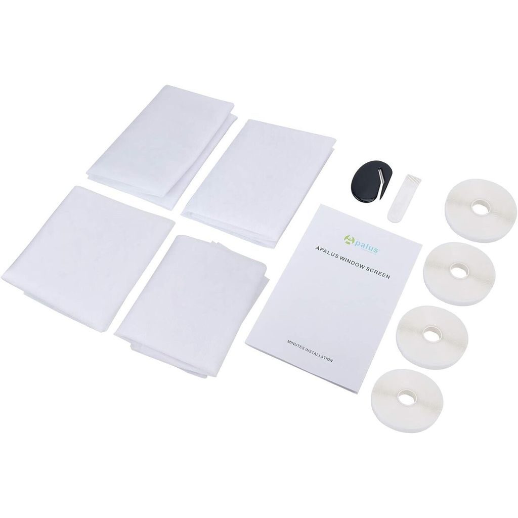 STILVORA Fliegengitter-Gewebe, Selbstklebendes Moskitonetz zum Zuschneiden, Fenster Insektenschutz, leicht zu installieren und zu entfernen, Fliege...