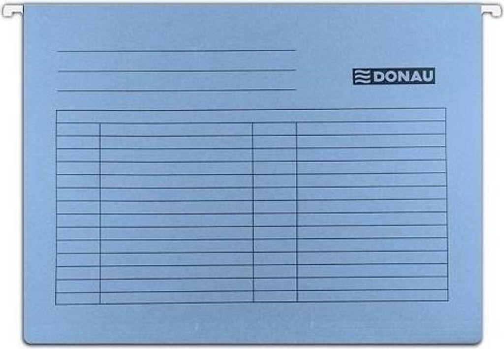 Hängeregister A4 Blau 5 Stück
