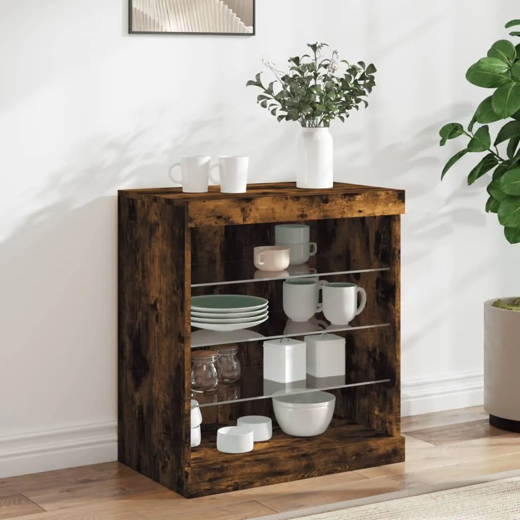 Maison Exclusive Credenza Rovere LED 60.5cm | Arredo Qualità Superiore