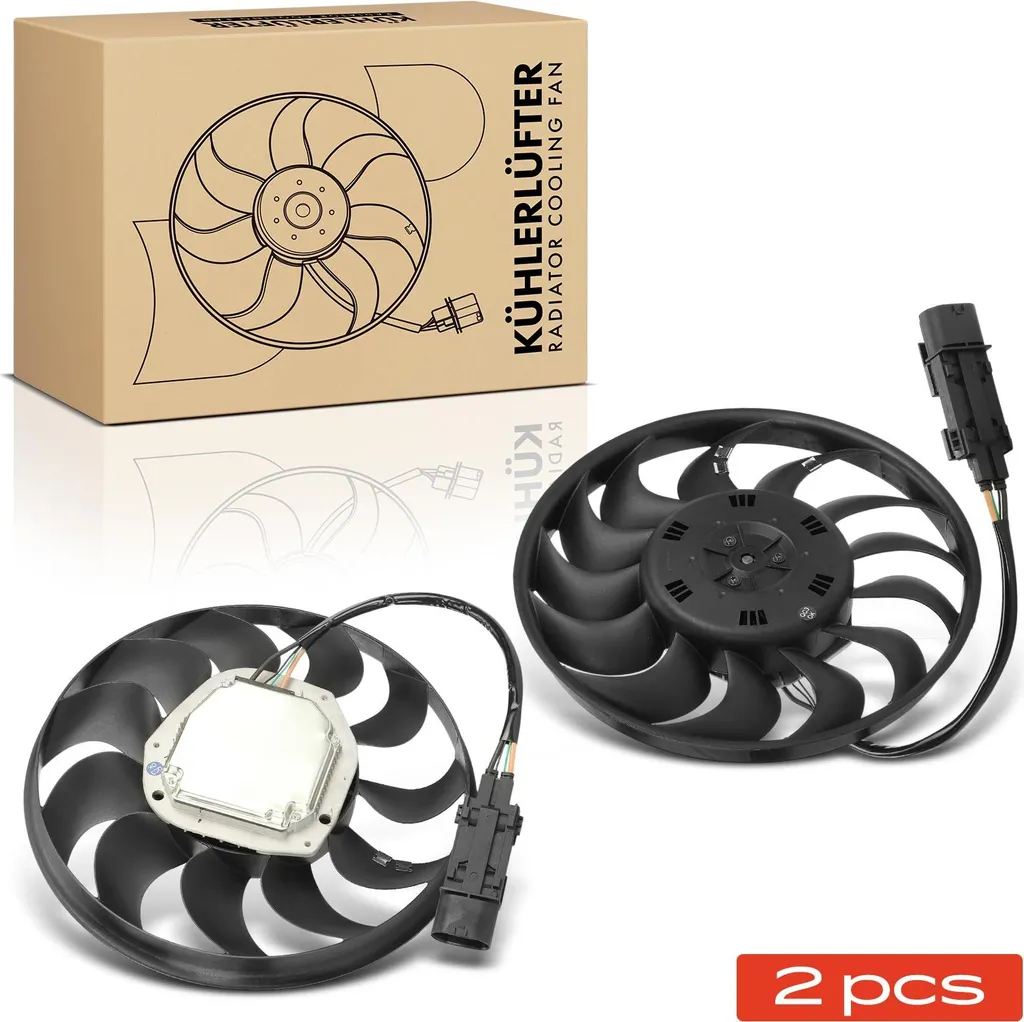 Évitez la Surchauffe Audi A8 4E2 A3 : Ventilateur Moteur Frankberg x2