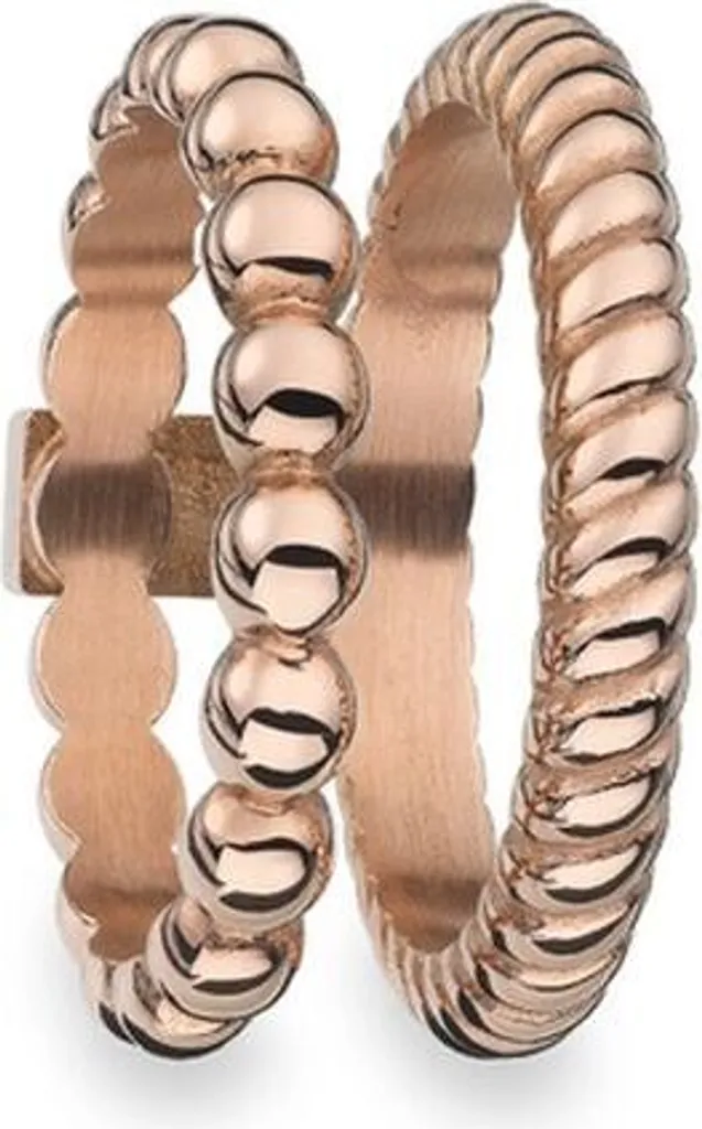 AN Jewels AR.R2NS04R-9 Anello Donna Rose Gold - Accessorio Fashion Taglia 9