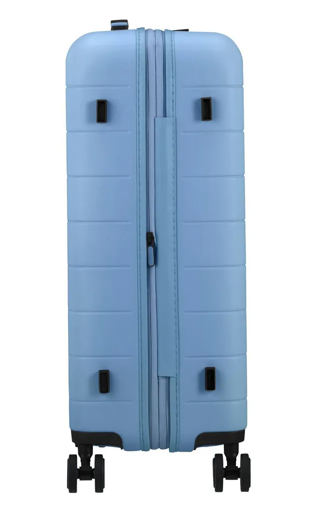 Valise Novastream Exp 67 Bleu Pastel : Bagage Rigide Extensible 4 Roues