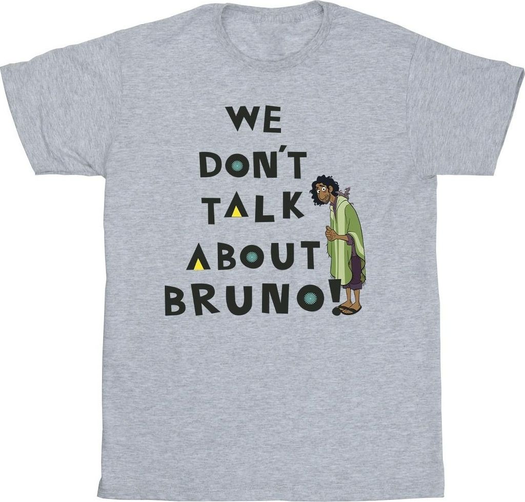 Disney - "Encanto We Dont Talk About Bruno" T-Shirt für Herren BI24382 (XXL) (Grau)