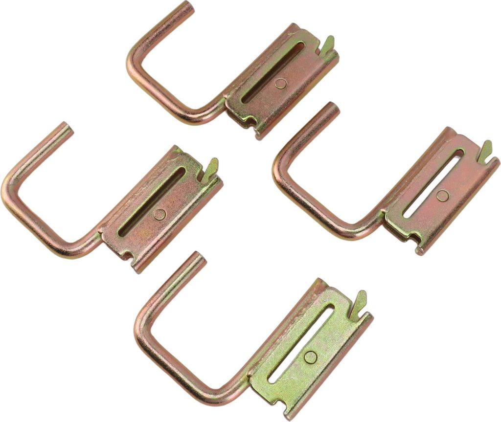 4pcs e Track Hooks Maximale Last 1200 Pfund J Hook Produktbild 
