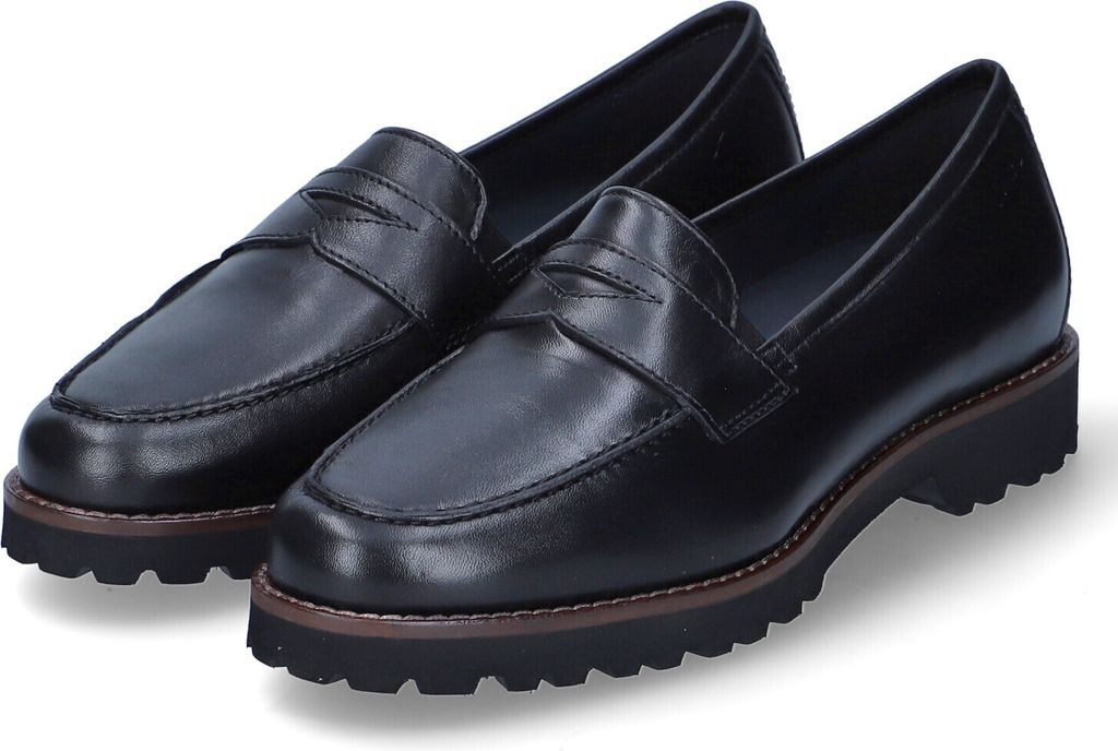 Sioux loafer MEREDITH damski szklany czarnyRozmiar:7½ Zdjęcie produktu 