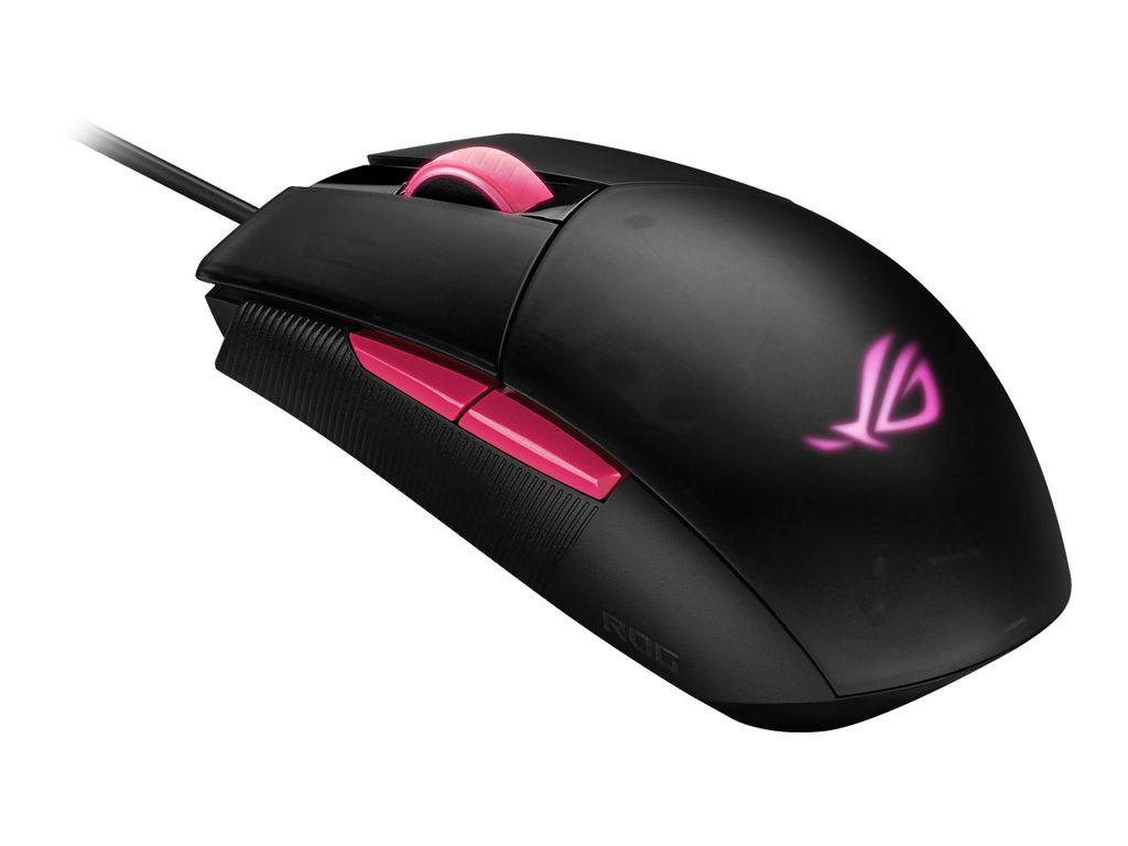Asus ROG Strix Impact II Gaming Maus Electro Punk Produktbild 