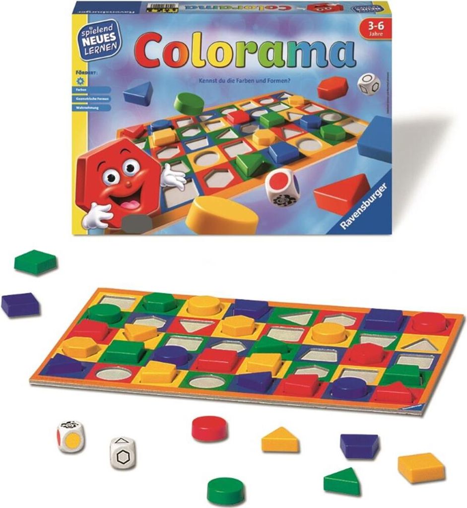 Ravensburger 24921 - Colorama - Hra pre najmenších - Hra Obrázok produktu 2