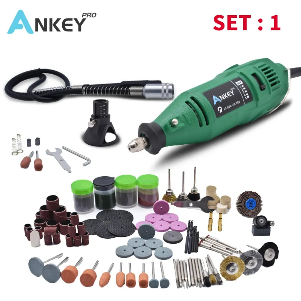 Mini-meuleuse électrique de précision pour modélisme et gravure 180W - 2