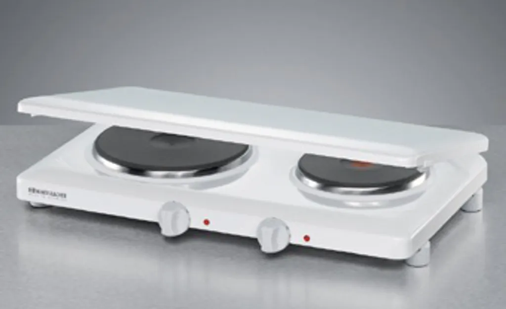 Cuisinez partout avec la plaque de cuisson double Rommelsbacher TH 3097