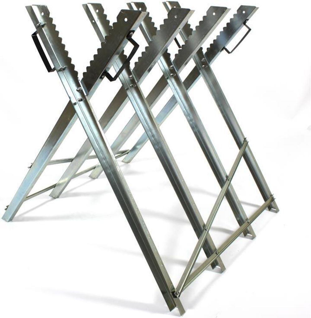 ESTEXO Sägebock Metall klappbar für Brennholz und Produktbild