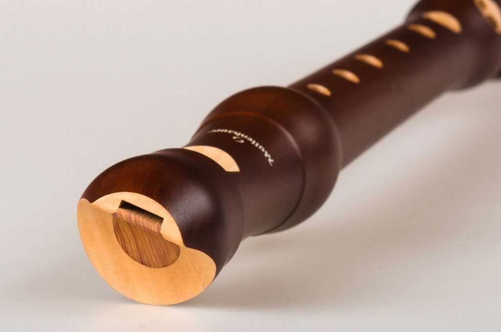 Mollenhauer Blockflöte STUDENT Sopran 1042D Birnbaum dunkel Barock