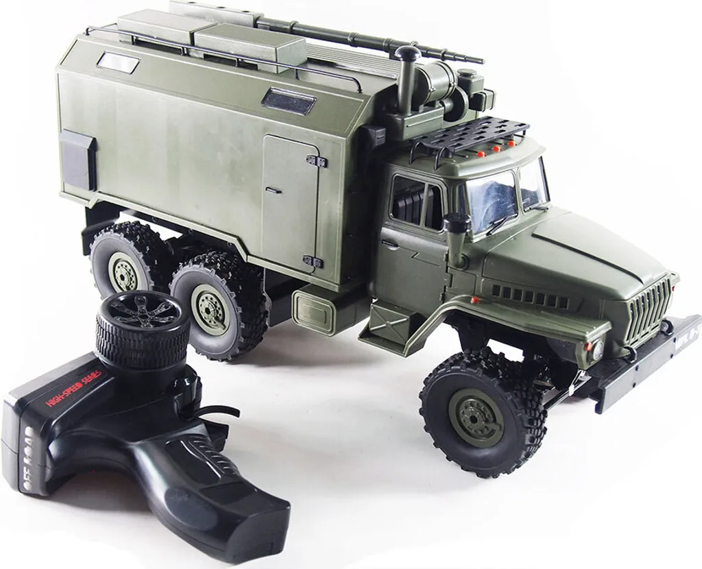 Véhicule Tout-Terrain Ural B36 6WD RTR 1:16 - Camion Télécommandé Vert
