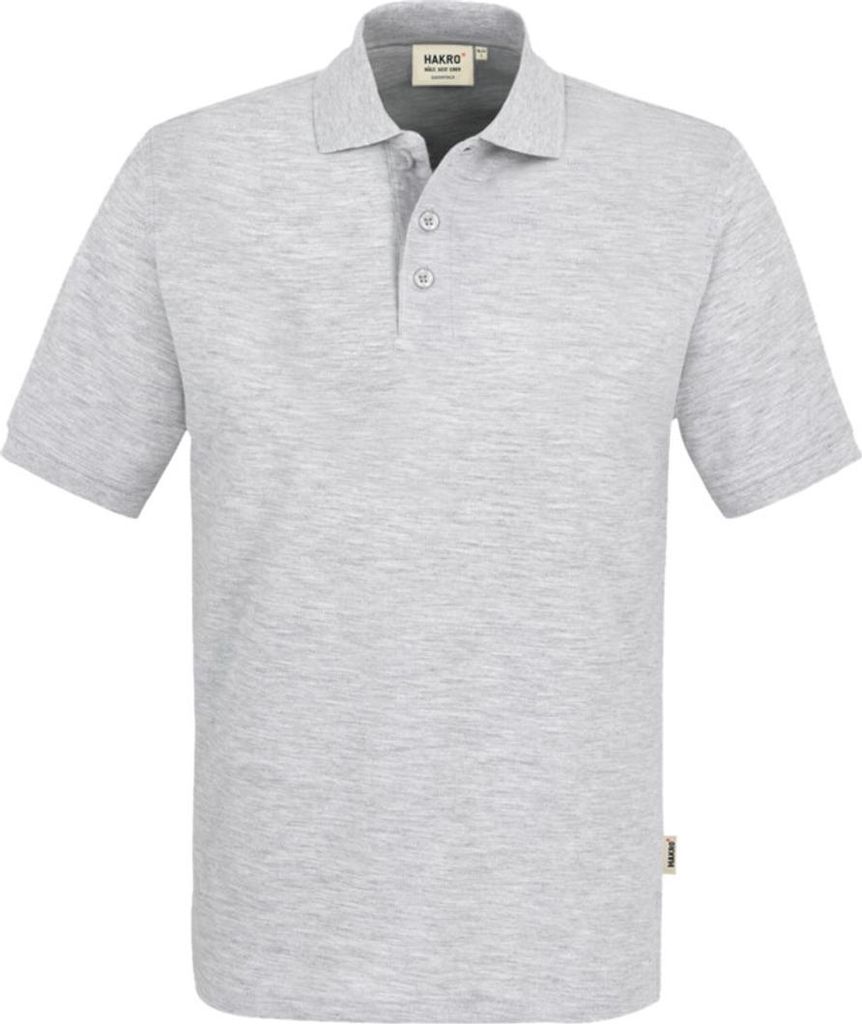 HAKRO Poloshirt Classic Herren #810 Gr. 2XL ash-meliert