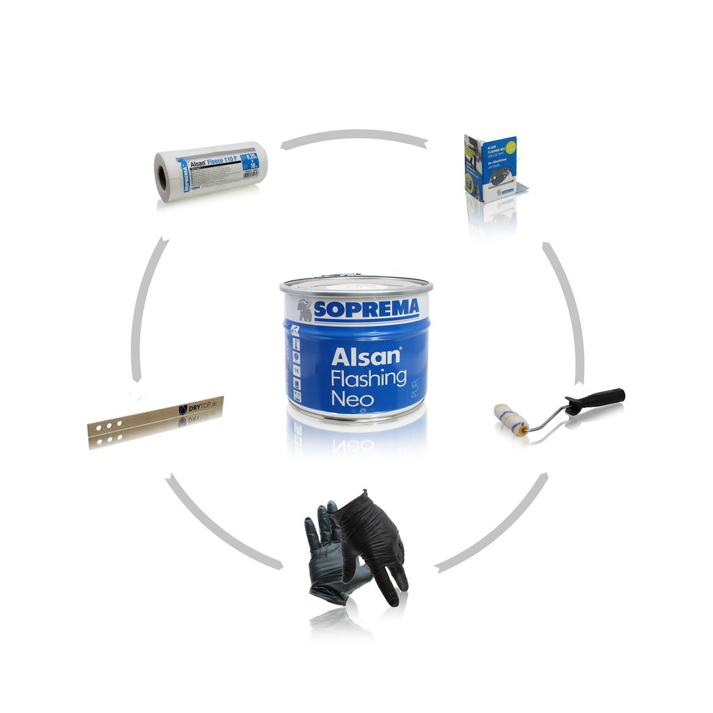 ALSAN FLASHING NEO PROFI PACK | RAL 7012 basaltgrau Produktbild 